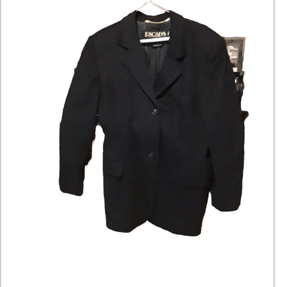 Black Escada blazer Jacket